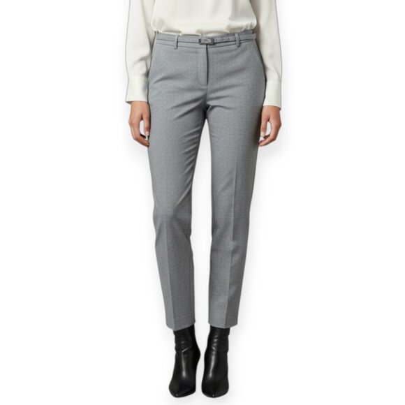 🛍️ J. Crew "Cameron" Slim Crop Pants - Women's 6 - Gray Stretch - Picture 2 of 11